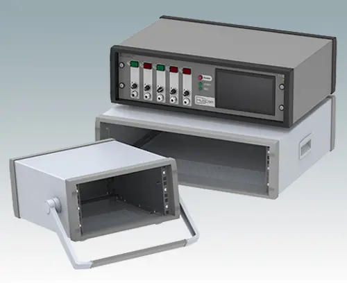 3U enclosures for 10.5" and 19" equipment
