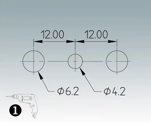 M5093006 Side arm kit